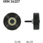 Vratna/vodici kladka, klinovy zebrovy remen SKF VKM 34107
