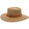 Klobouk Letní dámský klobouk porkpie s širší krempou Mayser UV faktor 80 Mayser Astrid
