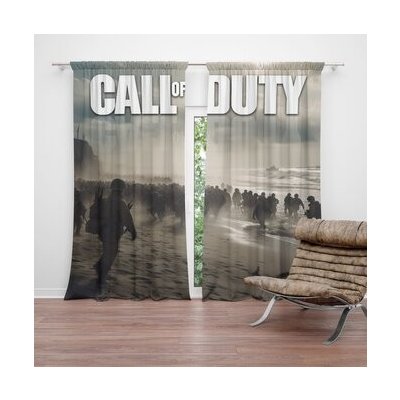 Sablio Závěs Call of Duty Normandie: 2ks 140x250cm – Sleviste.cz