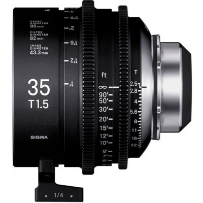 SIGMA CINE 35mm T1.5 FF F/AP2 METRIC iTechnology PL-mount
