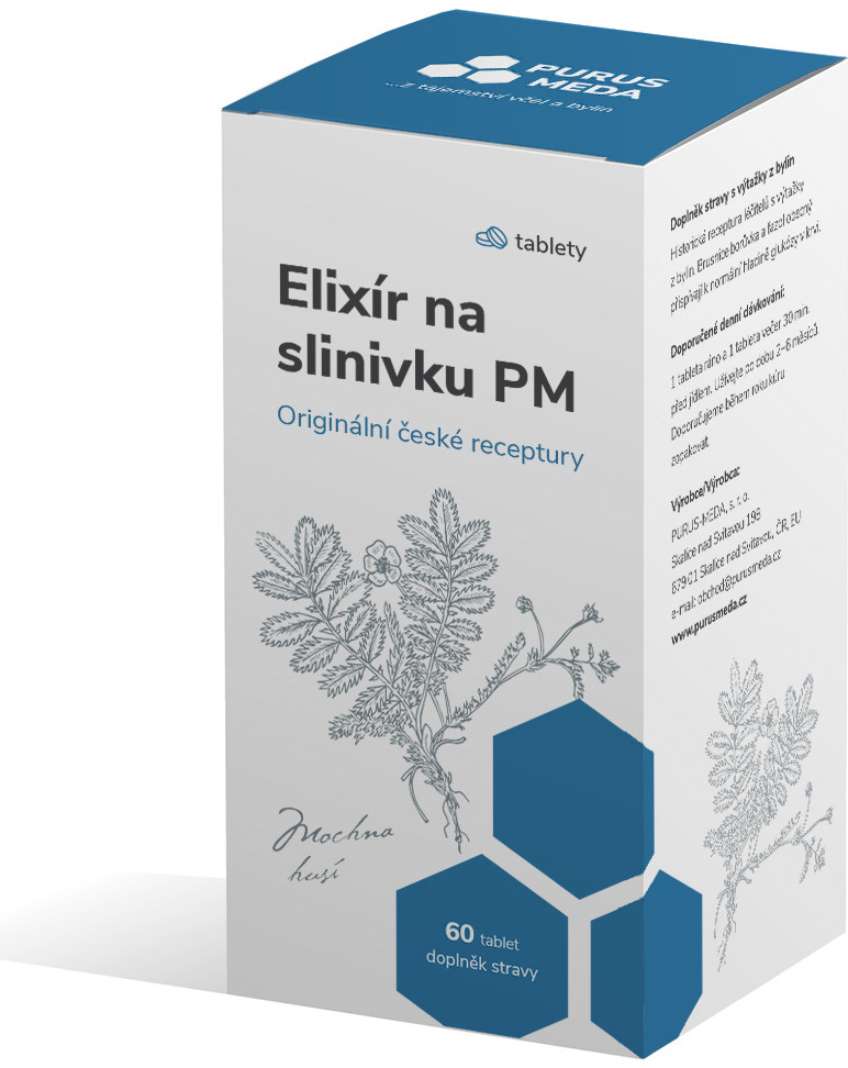 PM Elixír na slinivku 60 tablet
