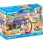 Playmobil 71609 Ložnice s dětským koutkem – Zboží Dáma