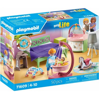 Playmobil 71609 Ložnice s dětským koutkem – Zboží Dáma
