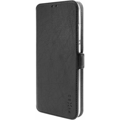 FIXED Tenké pouzdro typu kniha Topic pro Huawei Nova Y70 Plus, černé, FIXTOP-926-BK