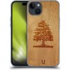 Pouzdro a kryt na mobilní telefon Apple Pouzdro Head Case Apple iPhone 15 Plus WOODART TREE