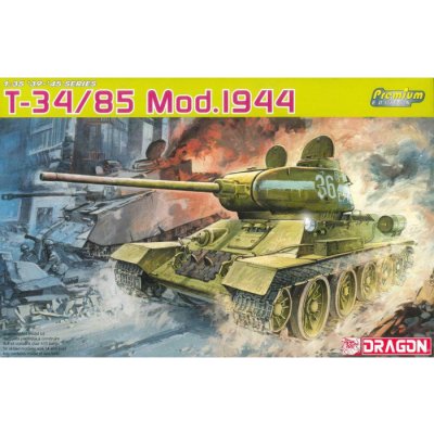 Models Dragon T-34/85 MOD.1944 PREMIUM EDITION6319 1:35
