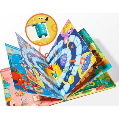 Mideer | Knížka plná her - 6v1 - Dobrodružství v muzeu – Zboží Živě