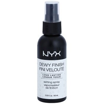 NYX Cosmetics Dewy Finish fixační sprej s dlouhotrvajícím efektem 60 ml od  212 Kč - Heureka.cz