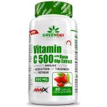 Amix GreenDay Vitamin C 500 mg with RoseHip 60 kapslí – Hledejceny.cz