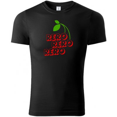 JoJo's Bizarre Adventure tričko Rero Rero Rero černé