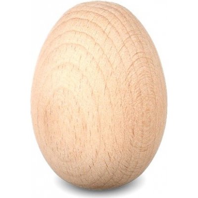 Vajíčko dřevěné 6 cm – Zboží Dáma