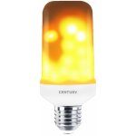 Century LED žárovka IMITACE OHNĚ 4W E27 1500K/1600K 220d – Zboží Mobilmania