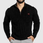 Iron Aesthetics Cable Knit černý – Zbozi.Blesk.cz