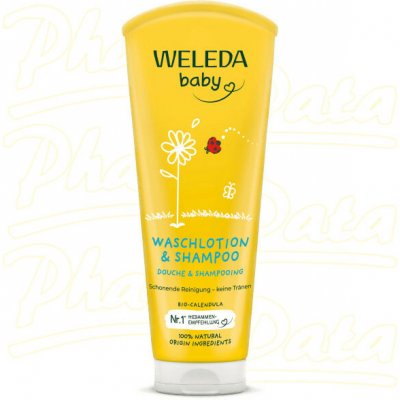 WELEDA baby Měsíčkový mycí krém a šampon 200 ml – Hledejceny.cz
