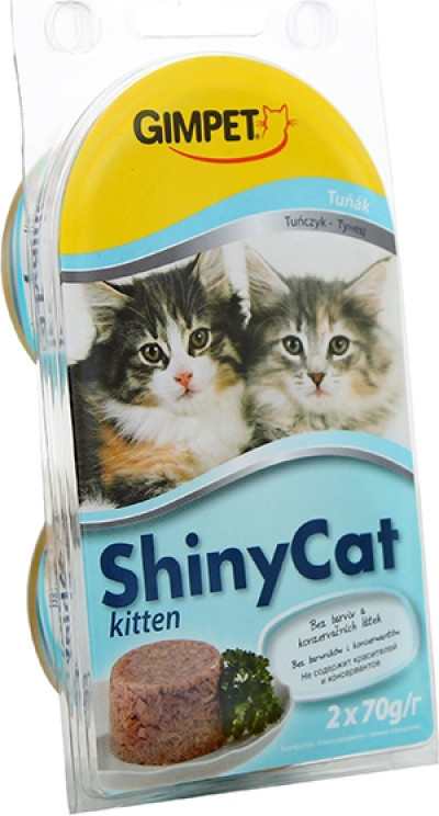 Gimpet ShinyCat Kitten tuňák 2 x 70 g