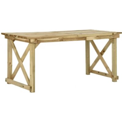 OMAXI 712688 Zahradní stůl 160 x 79 x 75 cm dřevo – Hledejceny.cz