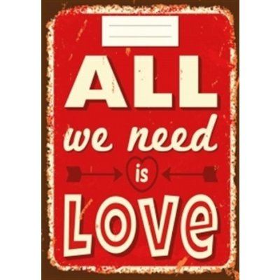 Sešit - All we need is Love