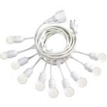 Venkovní závěsný světelný řetěz Ideal Lux Fiesta SP5 bianco 218724 bílý – Hledejceny.cz