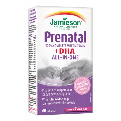 Jamieson Prenatal complete s DHA a EPA 60 kapslí