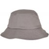 Klobouk Flexfit Cotton Twill Bucket Hat Kids grey