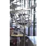 Samolepicí nálepky do okna - Merry Christmas věnec – Zboží Dáma