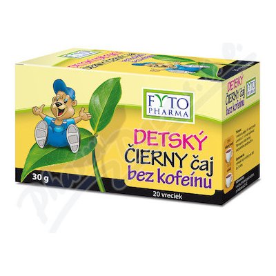 FYTOPHARMA A.S. Fytopharma černý bez kofeinu 20 x 1,5 g – Zbozi.Blesk.cz