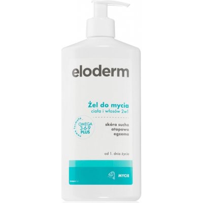Eloderm Body & Hair Shower Gel mycí gel na tělo a vlasy pro děti od narození 400 ks – Zboží Mobilmania