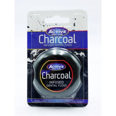 Beauty Formulas Zubní nit s aktivním uhlím 50 m – Sleviste.cz