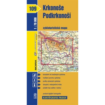 Krkonoše Podkrkonoší 1:70 000 109 – Zboží Mobilmania