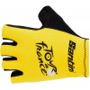 Rukavice na kolo Santini Tour de France SF yellow