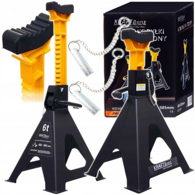 Kraft&Dele stavitelná podpěra pod auto 2 ks 6 t 400-585mm KD3097 | Zboží Auto