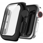 VSECHNONAMOBIL 134751 PC FULL COVER Plastový kryt se sklem pro Apple Watch 6 / SE / 5 / 4 (44mm) černý – Zboží Mobilmania