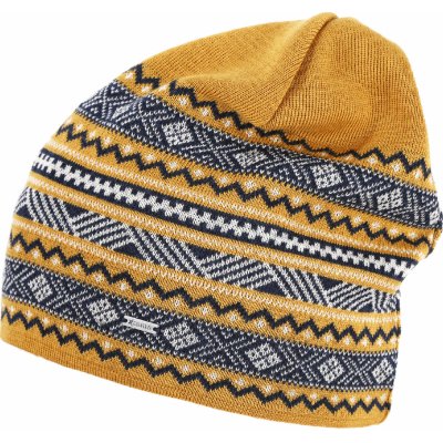 Kama pletená merino čepice A175 žlutá – Sleviste.cz