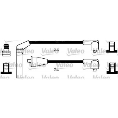 Sada kabelů pro zapalování VALEO 346251 – Hledejceny.cz