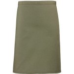 Premier Workwear Středně dlouhá keprová zástěra do gastro provozu Olivová 70 x 50 cm PW151 – Hledejceny.cz