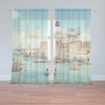 Sablio Záclony Bazilika svatého Marka: 2ks 150x250cm – Hledejceny.cz