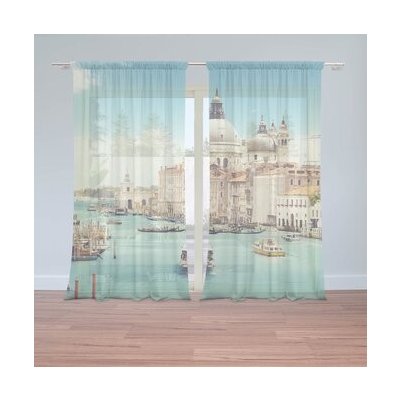 Sablio Záclony Bazilika svatého Marka: 2ks 150x250cm – Hledejceny.cz