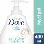 Dove Baby sensitive Moisture mycí gel na celé tělo i vlásky 400 ml – Zboží Dáma