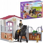 Schleich Horsebox s Horse Club Tori & Prince ss 42437 – Zboží Mobilmania