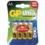 GP Ultra Plus Alkaline AA 4ks 1017214000 – Hledejceny.cz