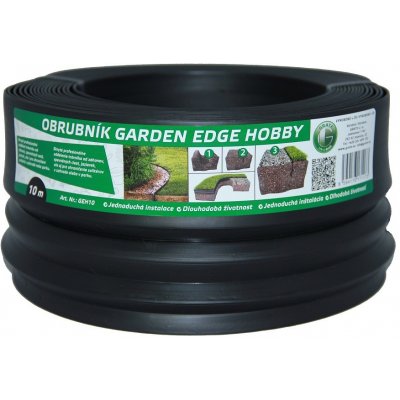 Garden Edge Hobby obrubník zahradní 10 m černý 1 ks – Hledejceny.cz