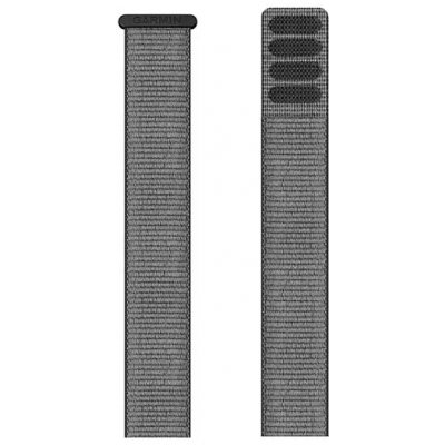 Garmin UltraFit 20 mm, nylonový, šedý, na suchý zip 010-13306-01 – Zboží Živě