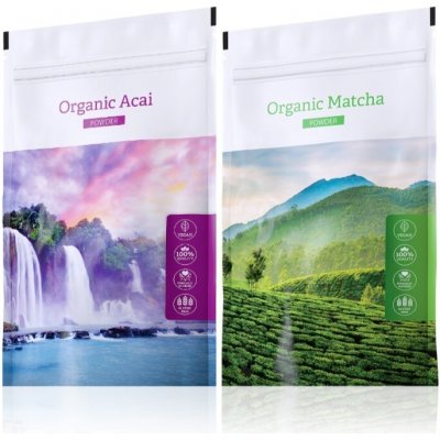 Energy Acai Pure powder 100 g + Organic Matcha powder 50 g – Hledejceny.cz