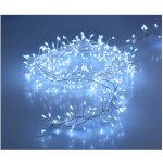 Koopman Světelný řetěz svazek 200 x LED studená bílá IP20 stříbrný 2,5 m – Hledejceny.cz