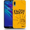 Pouzdro a kryt na mobilní telefon Huawei Picasee silikonové Huawei Y6 2019 - Enjoy čiré