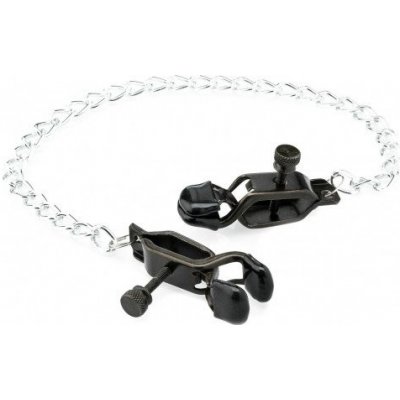 Zenn Nipple Clamps with Chain, kovové svorky na bradavky – Zboží Dáma