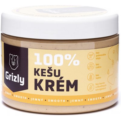 Grizly Kešu krém jemný 500 g