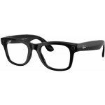 Meta Ray-Ban Wayfarer Gen2 Standard, Shiny Black, Clear/Graphite Green Transitions 4012601/1M50 – Zboží Živě