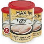 Max deluxe Adult kuřecí prsa bez kosti 400 g – Zbozi.Blesk.cz