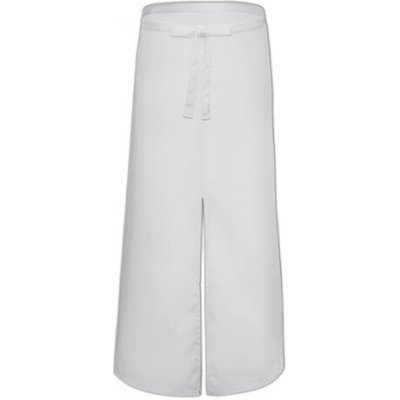 Link Kitchen Wear Bistro zástěra s rozparkem X962 White 100x100cm – Hledejceny.cz